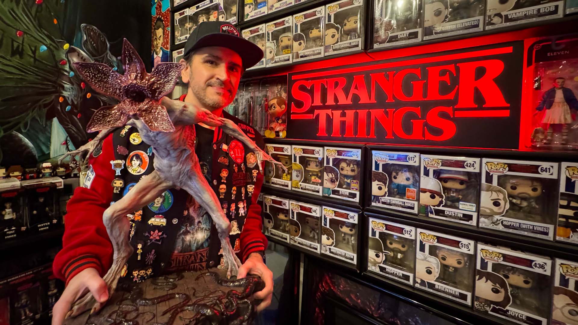 Stranger Things superfan turns his home into a massive memorabilia museum