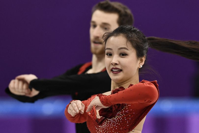 Winter Olympics star's top became undone as she suffered serious