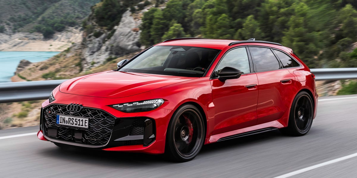 Zap! The 2027 Audi RS5 sedan and wagon pack 630 HP and 608 LB-FT of ...