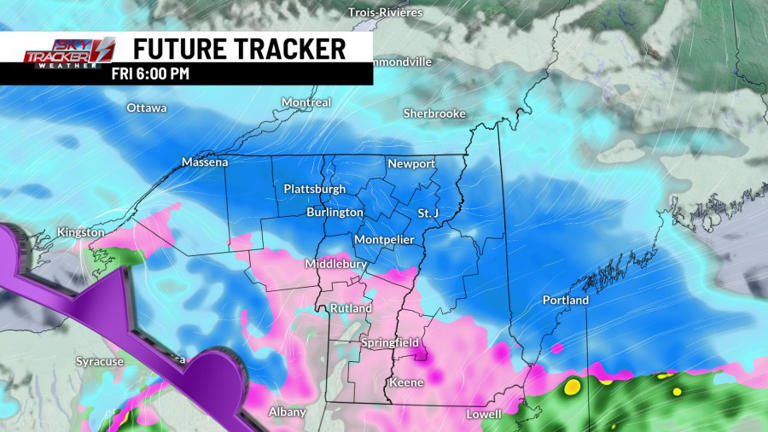 Heavy snow Friday after a gorgeous Thursday