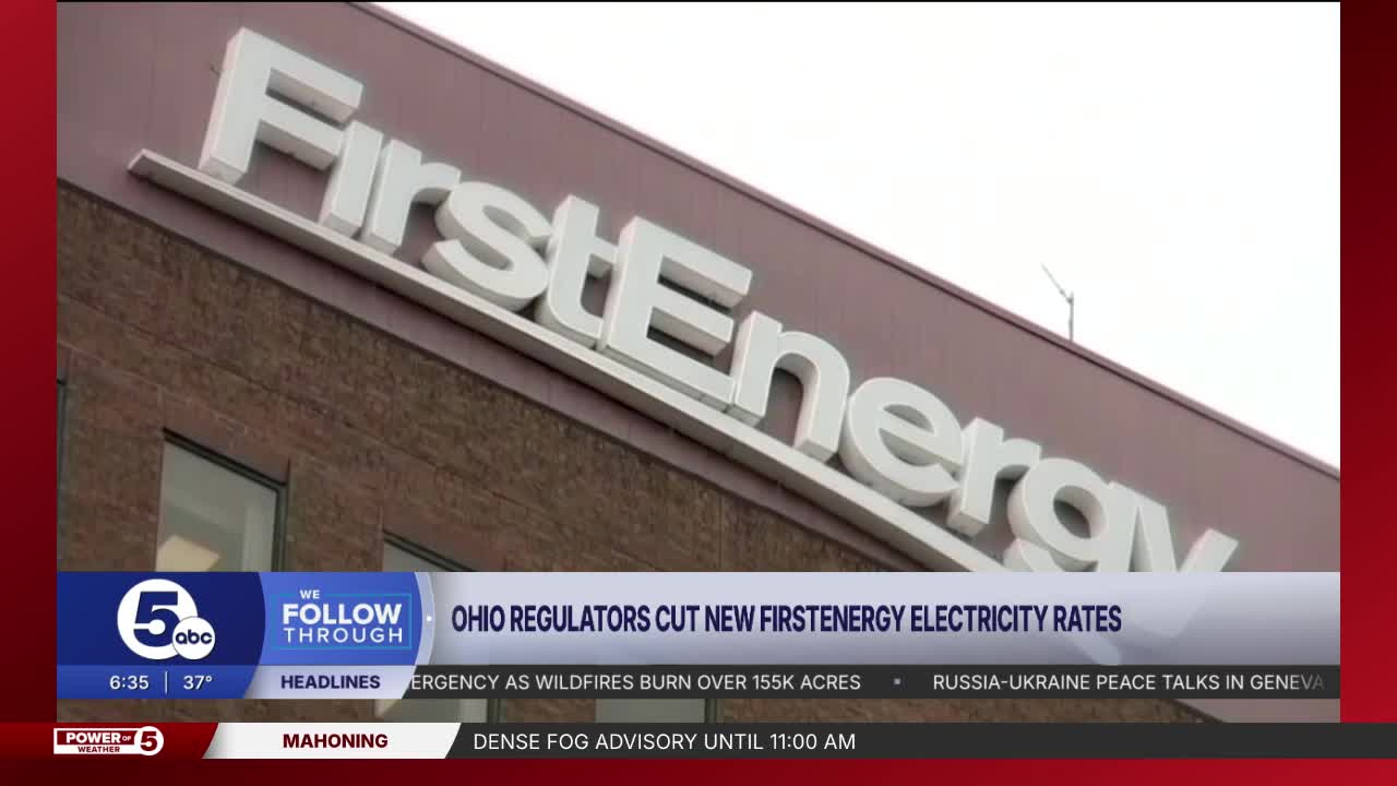 State Regulators Order FirstEnergy to cut upcoming electricity rates