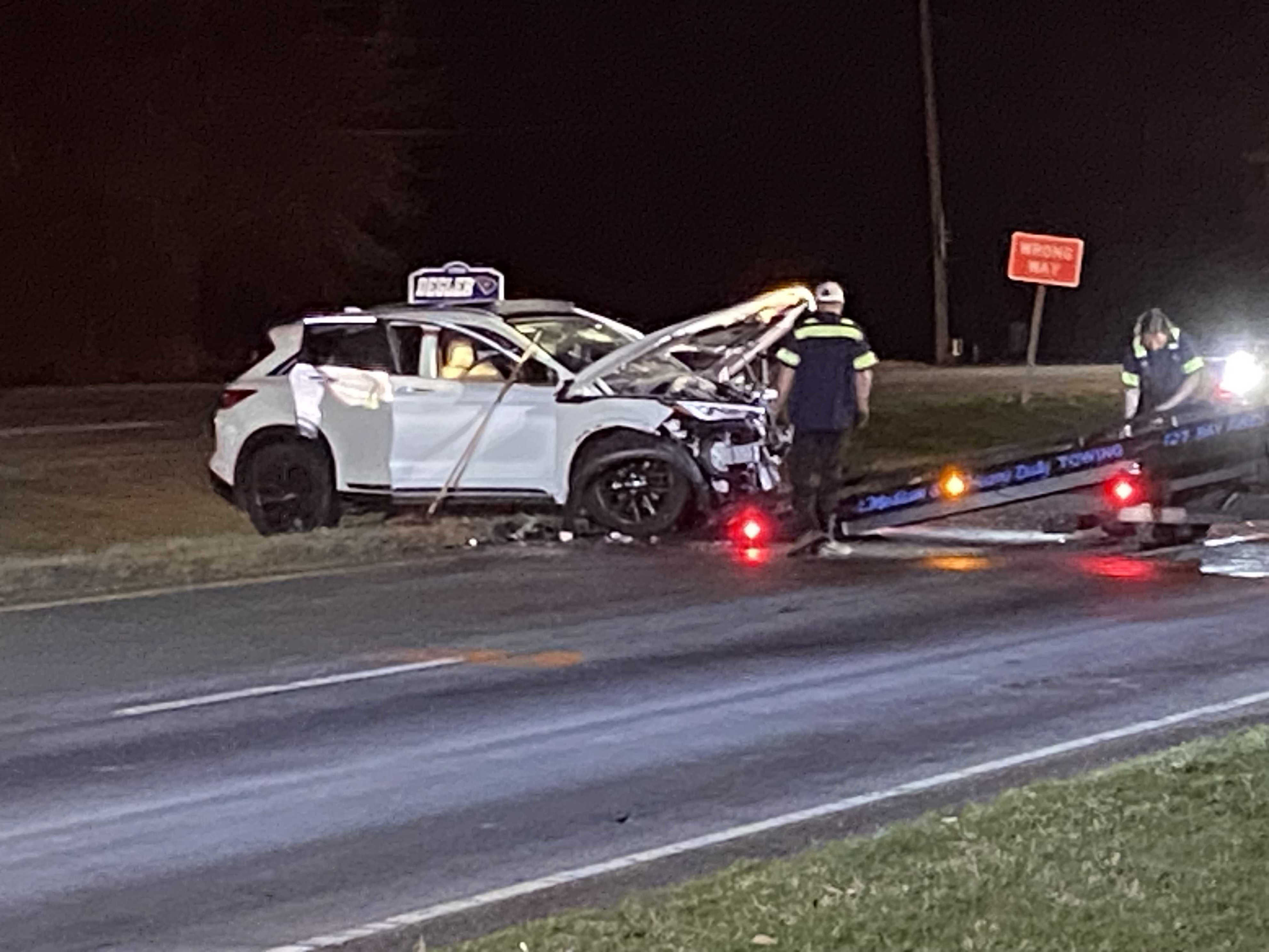 Highway Patrol: 1 person killed in wrong-way Beaufort County crash