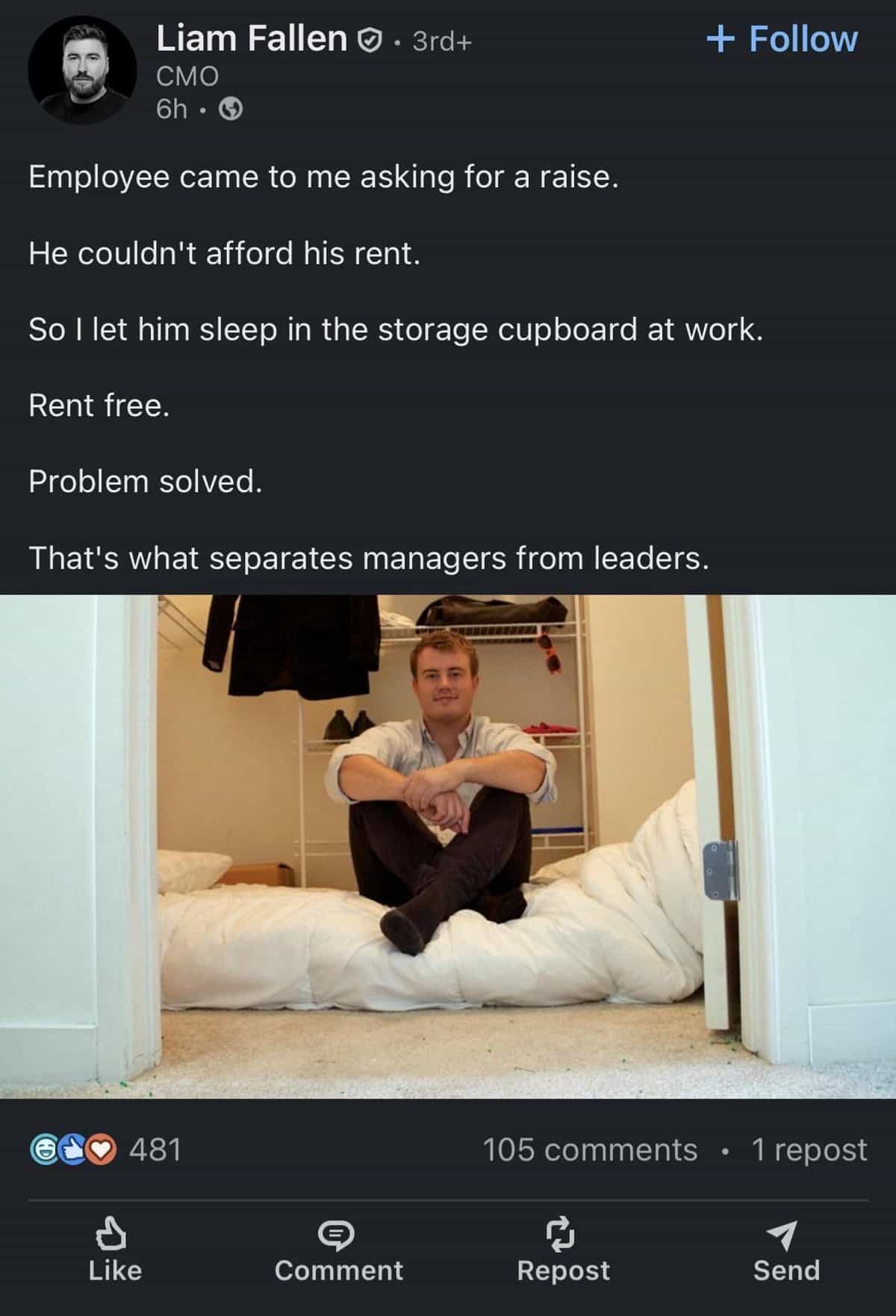 The most unhinged LinkedIn posts this week