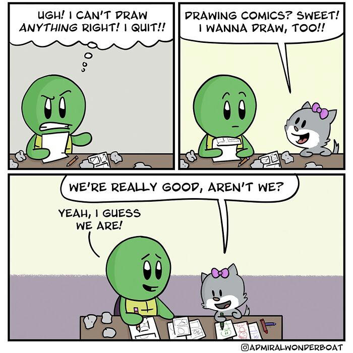 37 comics that highlight the humor in challenges, friendships, and more ...