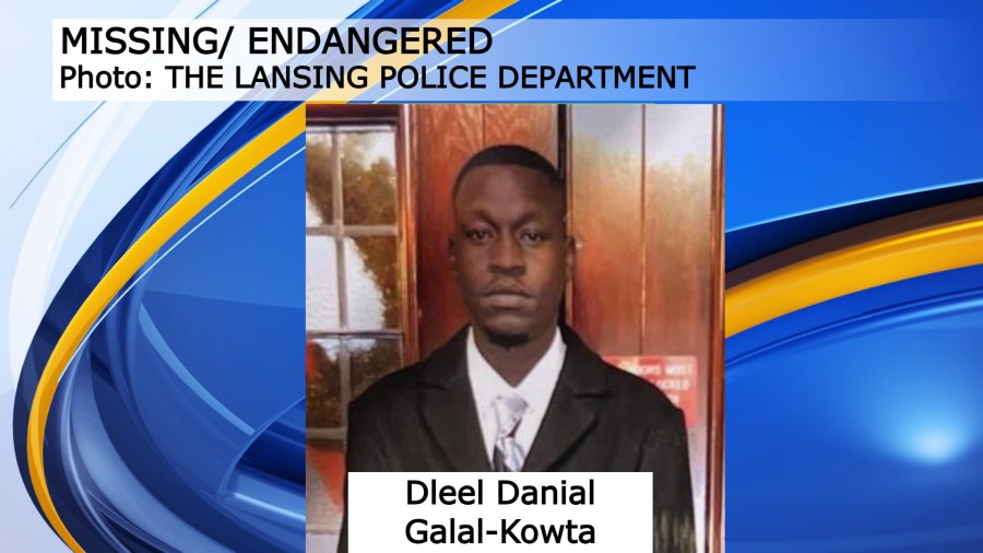 Lansing police search for missing endangered man