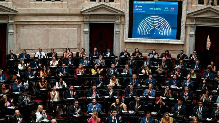 Reforma laboral en Diputados: las imágenes de un debate decisivo en el ...