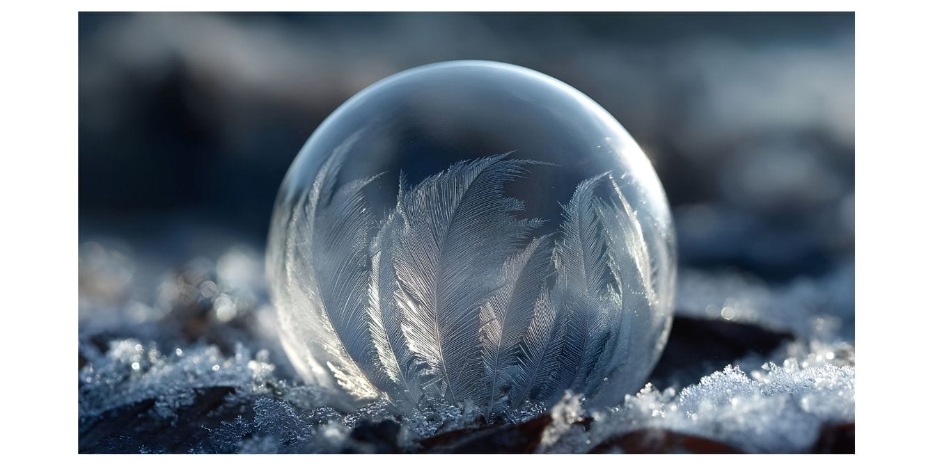This brilliant frozen bubble hack is peak-winter entertainment