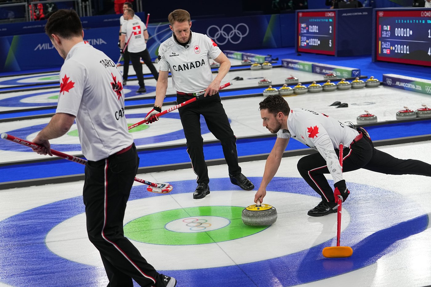 If you've gotten tired of watching curling, imagine how the athletes feel