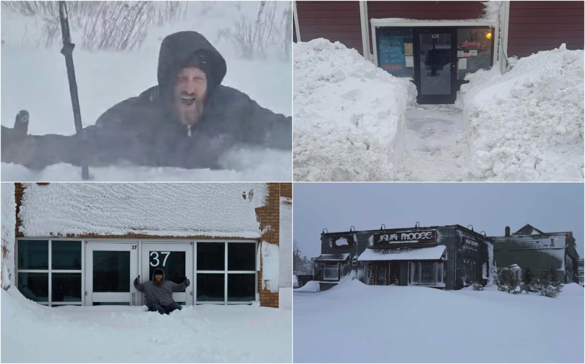 Scenes from Minnesota's North Shore, where storm dumped over 3 feet of snow