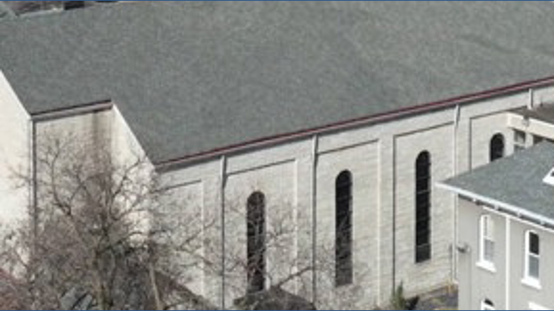 Birds-eye view of Rock Island, Illinois - Feb. 19, 2026