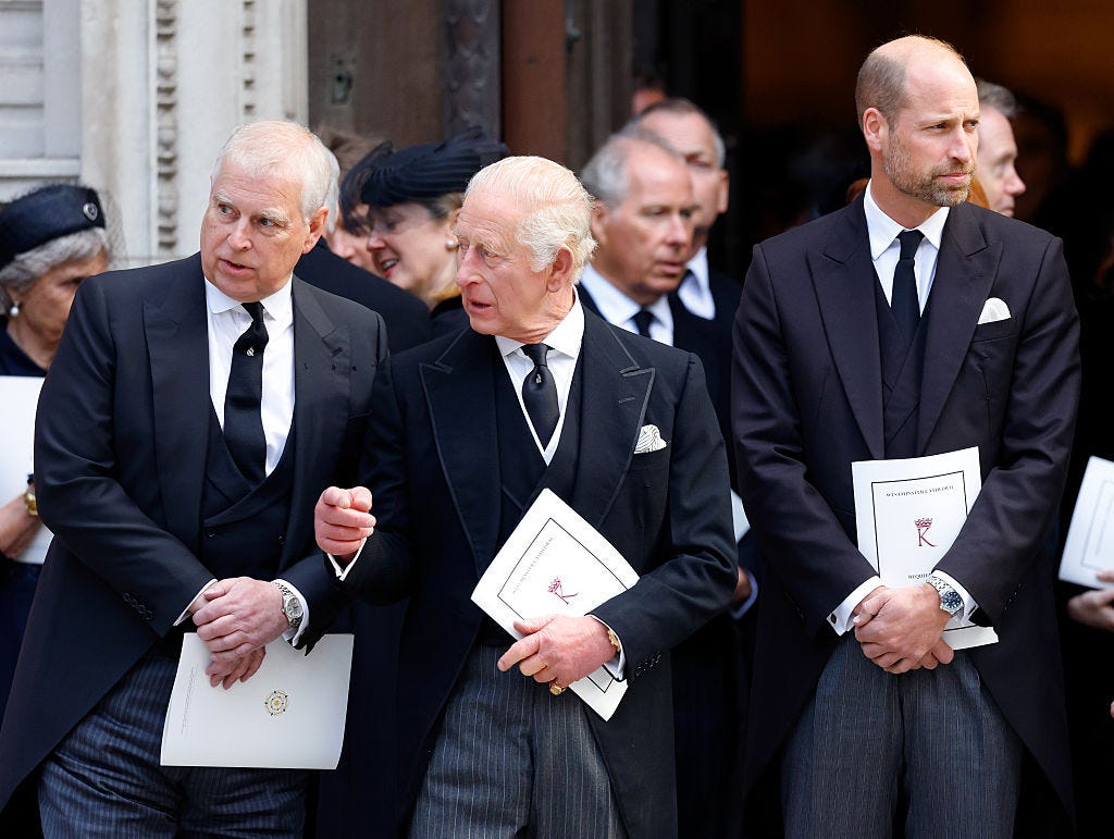 The Funeral Of The Duchess Of Kent