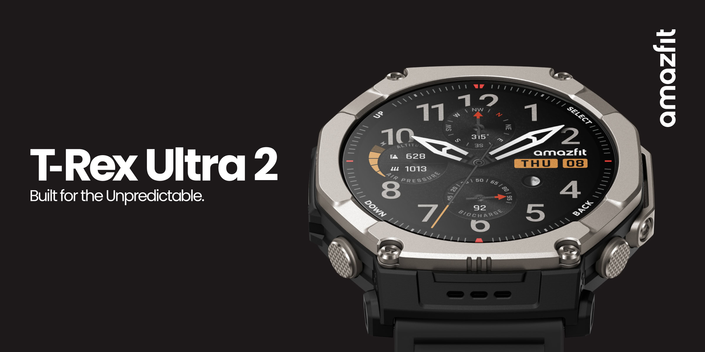 Amazfit says its new T-Rex Ultra 2 is engineered for the extreme