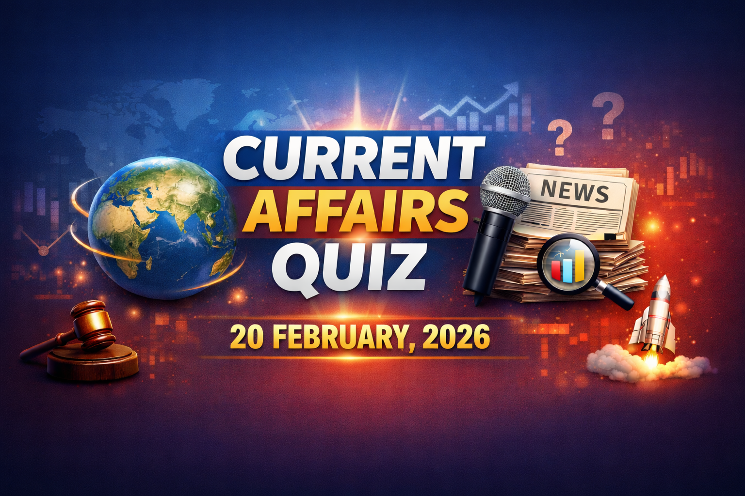 GK quiz today, 20 February, 2026; latest current affairs questions ...