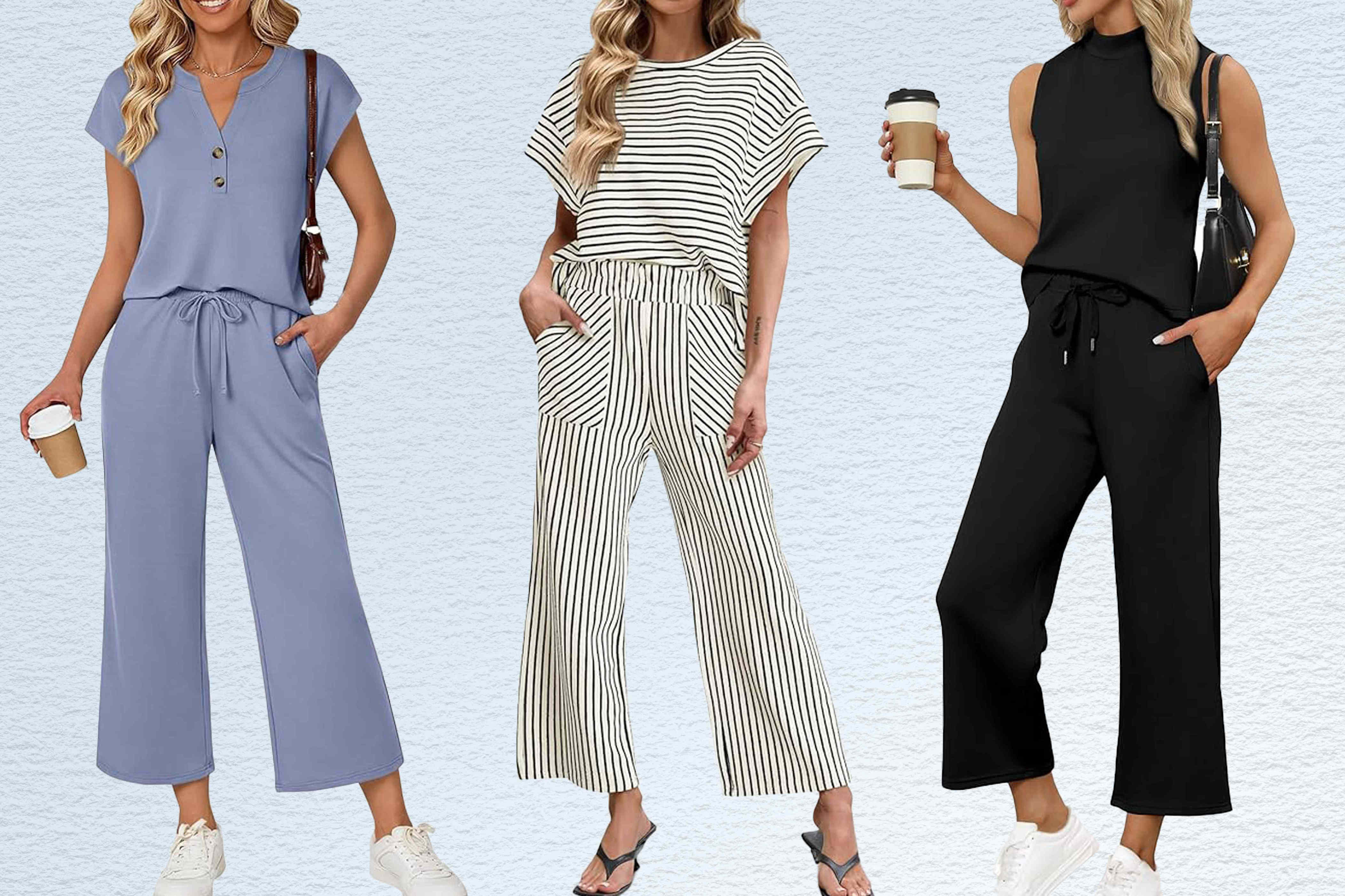 These travel-friendly matching sets are the only outfits you need for your next spring vacation—from $28<br>