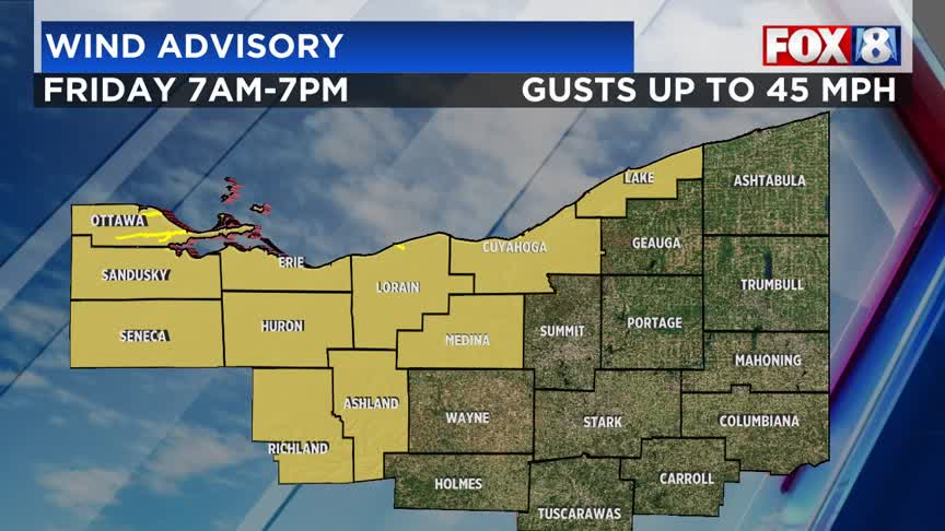 Forecast: Rain and strong winds incoming