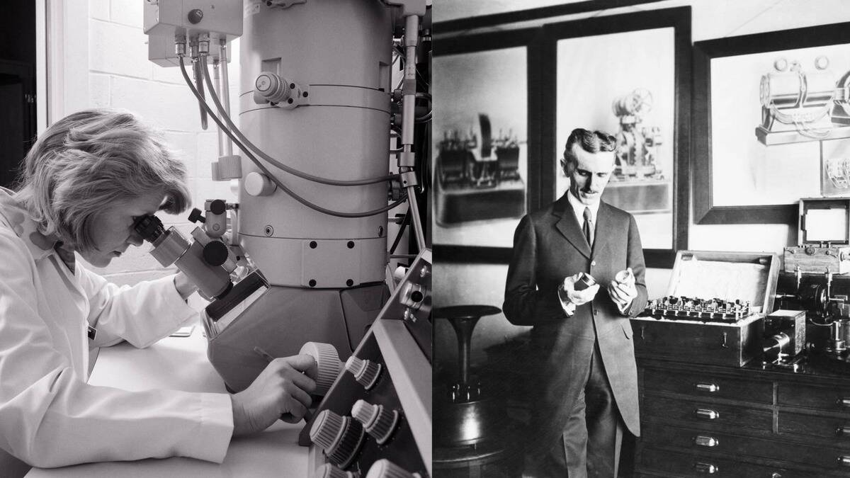 Photos of patterns in human innovation over time