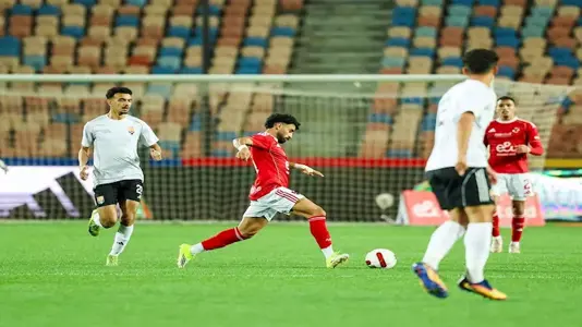 خلال مباراة الأهلي والجونة (1)