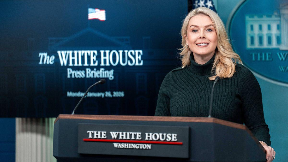 Donald Trump's lies exposed Karoline Leavitt claims president runs his(01)