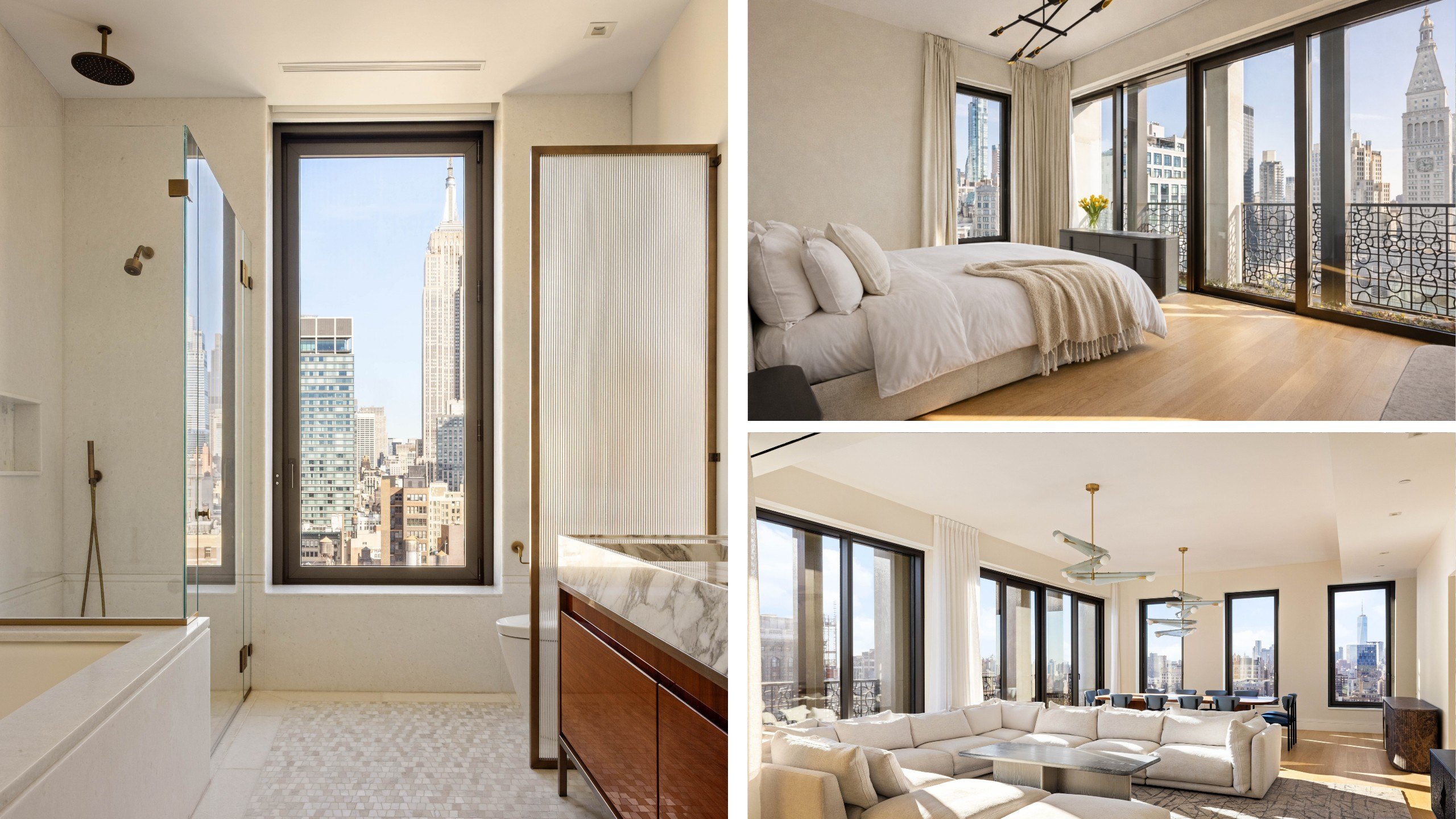 View of Full-floor penthouse with rooftop sauna and spectacular views of ...
