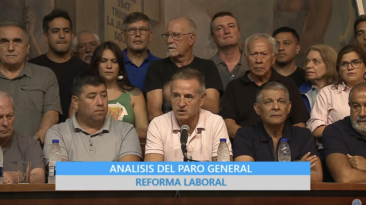 La CGT aseguró que el paro contra la reforma laboral tuvo más del 90% ...