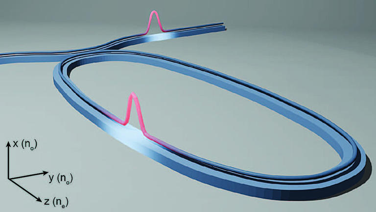 New chip-scale microcomb uses lithium niobate to generate evenly spaced ...