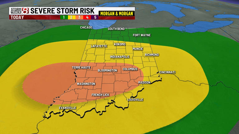 Severe storm threat into Thursday night, much colder by this weekend ...