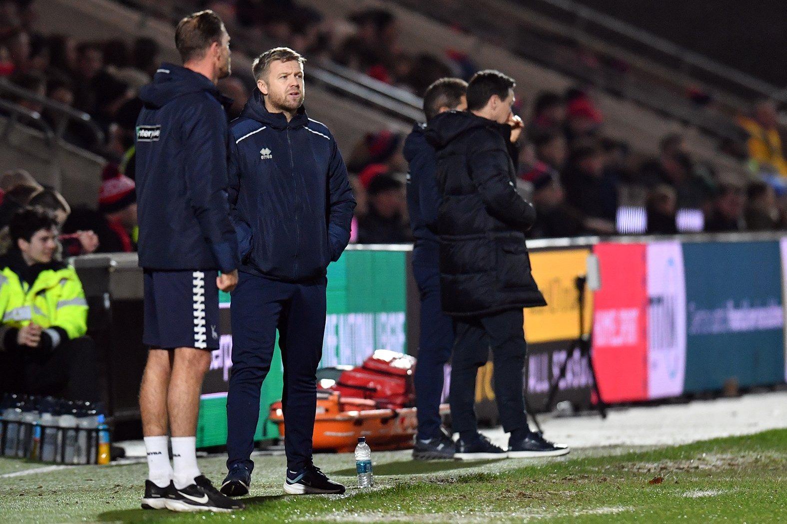 Hartlepool United manager Nicky Featherstone discusses the prospect of ...