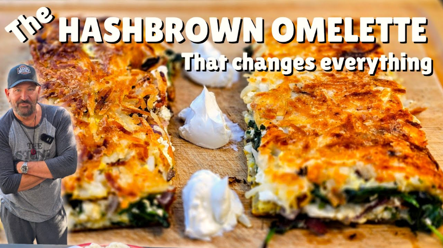 How the hash brown omelette reinvents griddle cooking magic