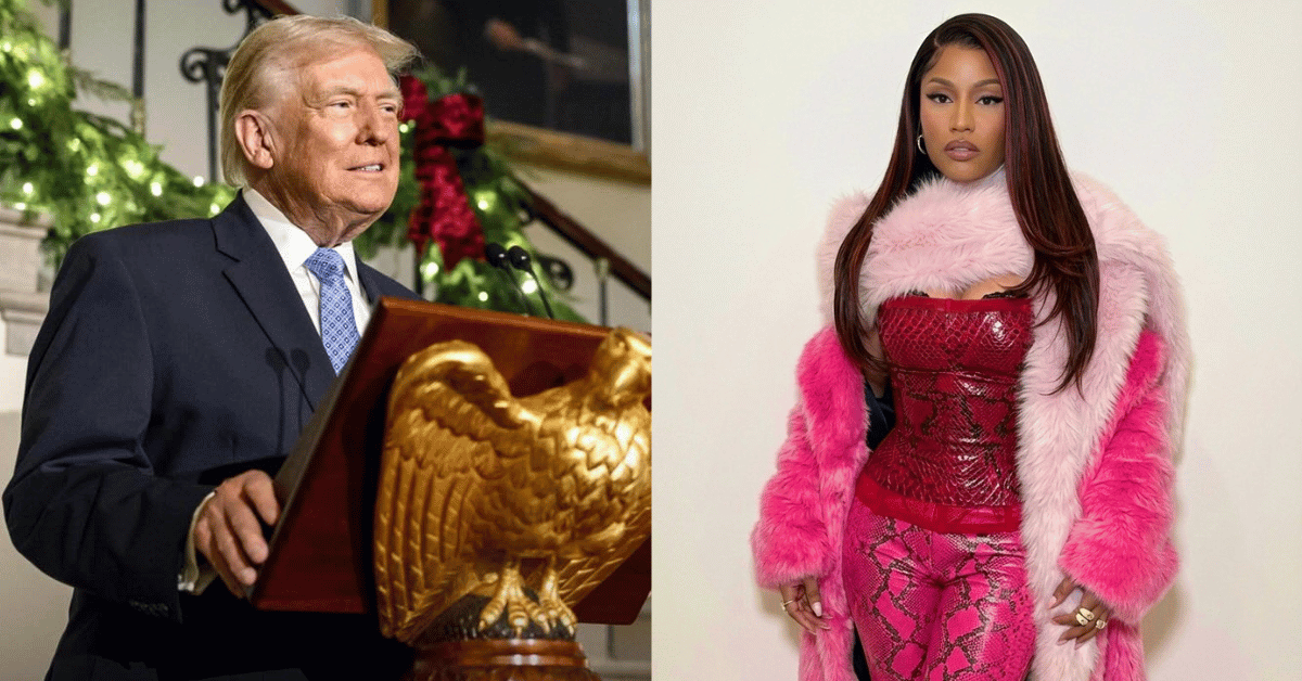 Trump gushes over Nicki Minaj, praises 