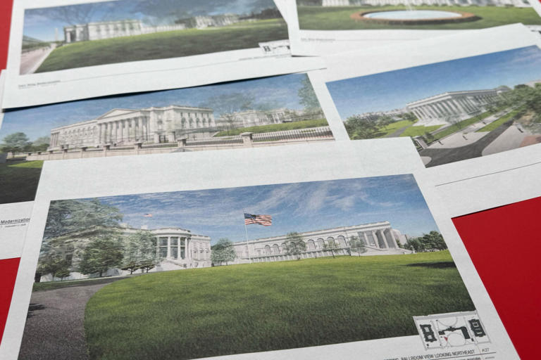 Arts commission approves Trump's White House ballroom, clearing key hurdle