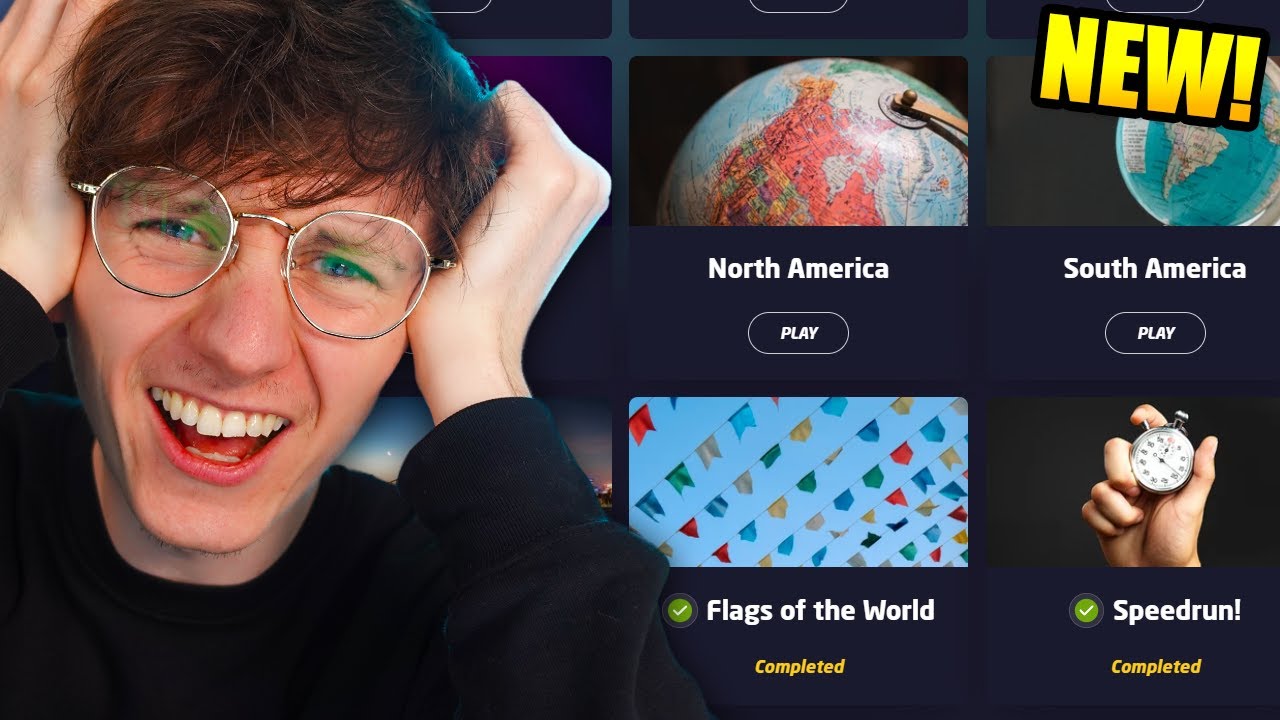 Testing Geoguessr's new single play quizzes!