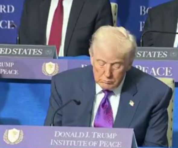 Donald Trump 'falls asleep' in public again as health fears soar