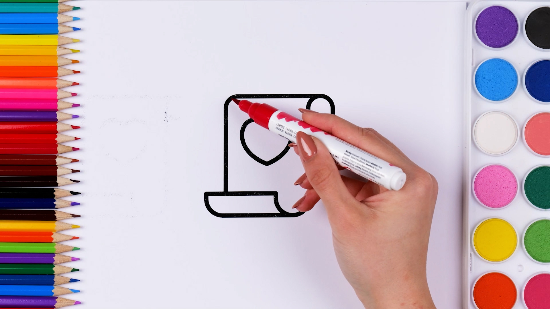 Learning color names for kids