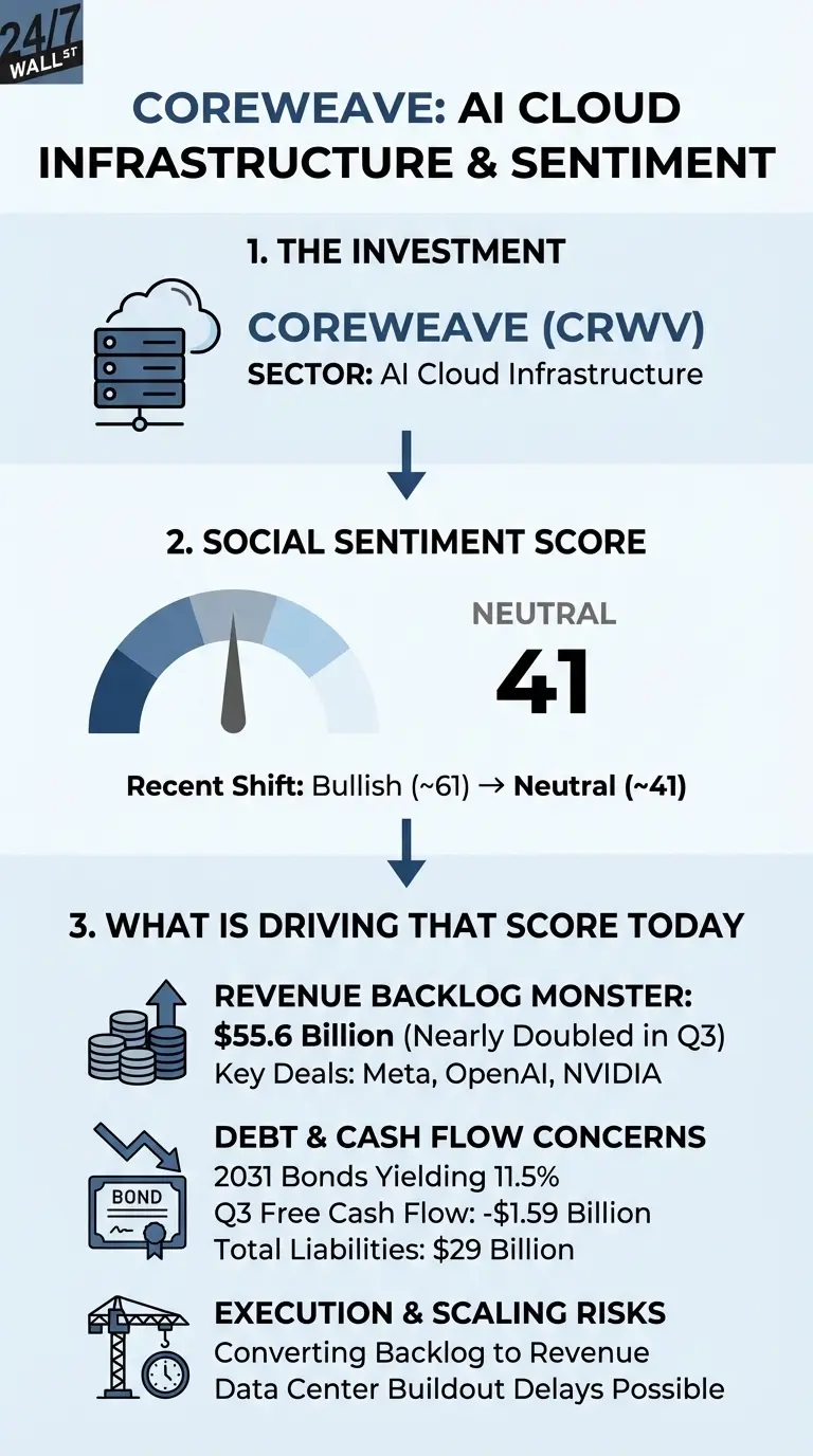 CoreWeave Debt Burden Triggers Anxiety Across AI Infrastructure Market