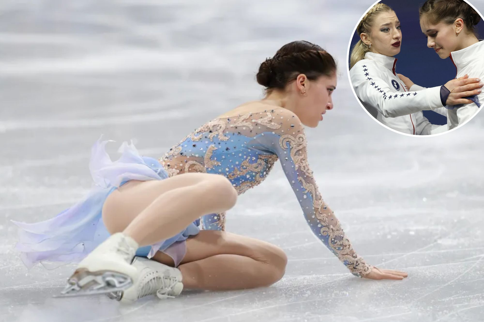 Isabeau Levito’s early fall in Olympic free skate ends longshot hope<br><br>
