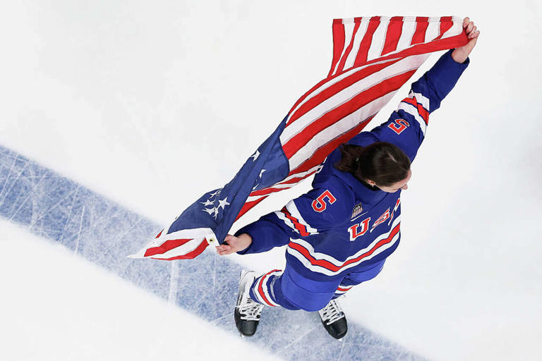 USA women's hockey wins gold medal over Canada on Megan Keller's OT ...