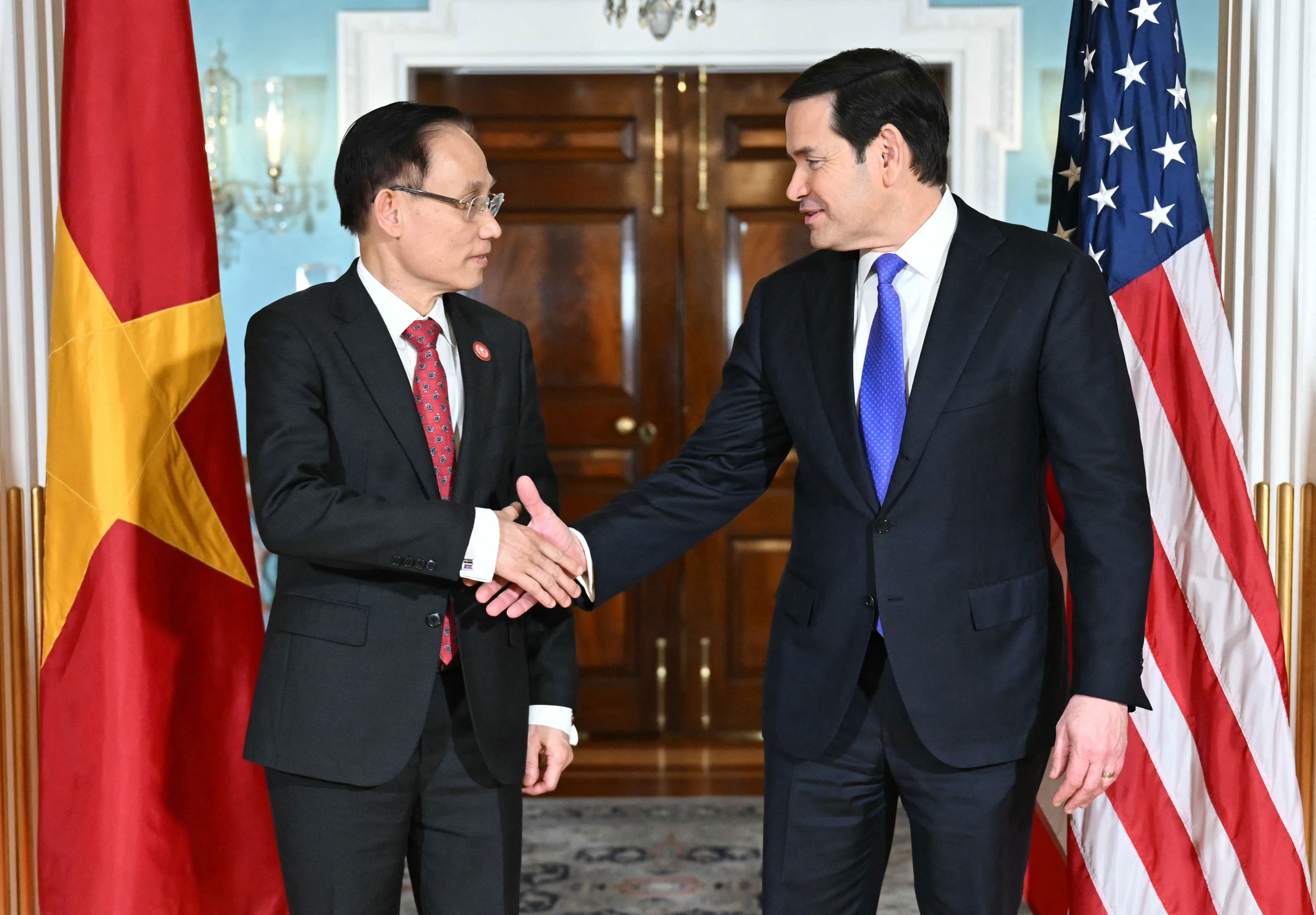 Rubio ignores questions on Taiwan and Iran