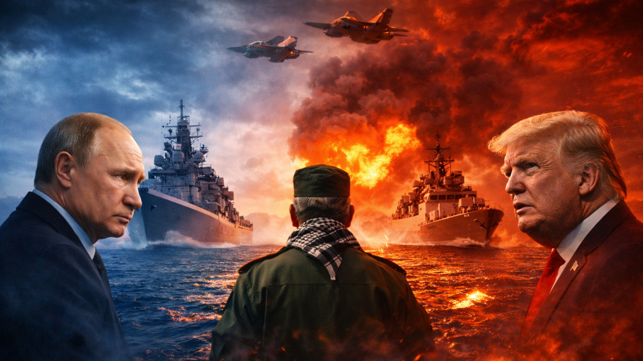 Russia and Iran unite in hours as WW3 fears explode