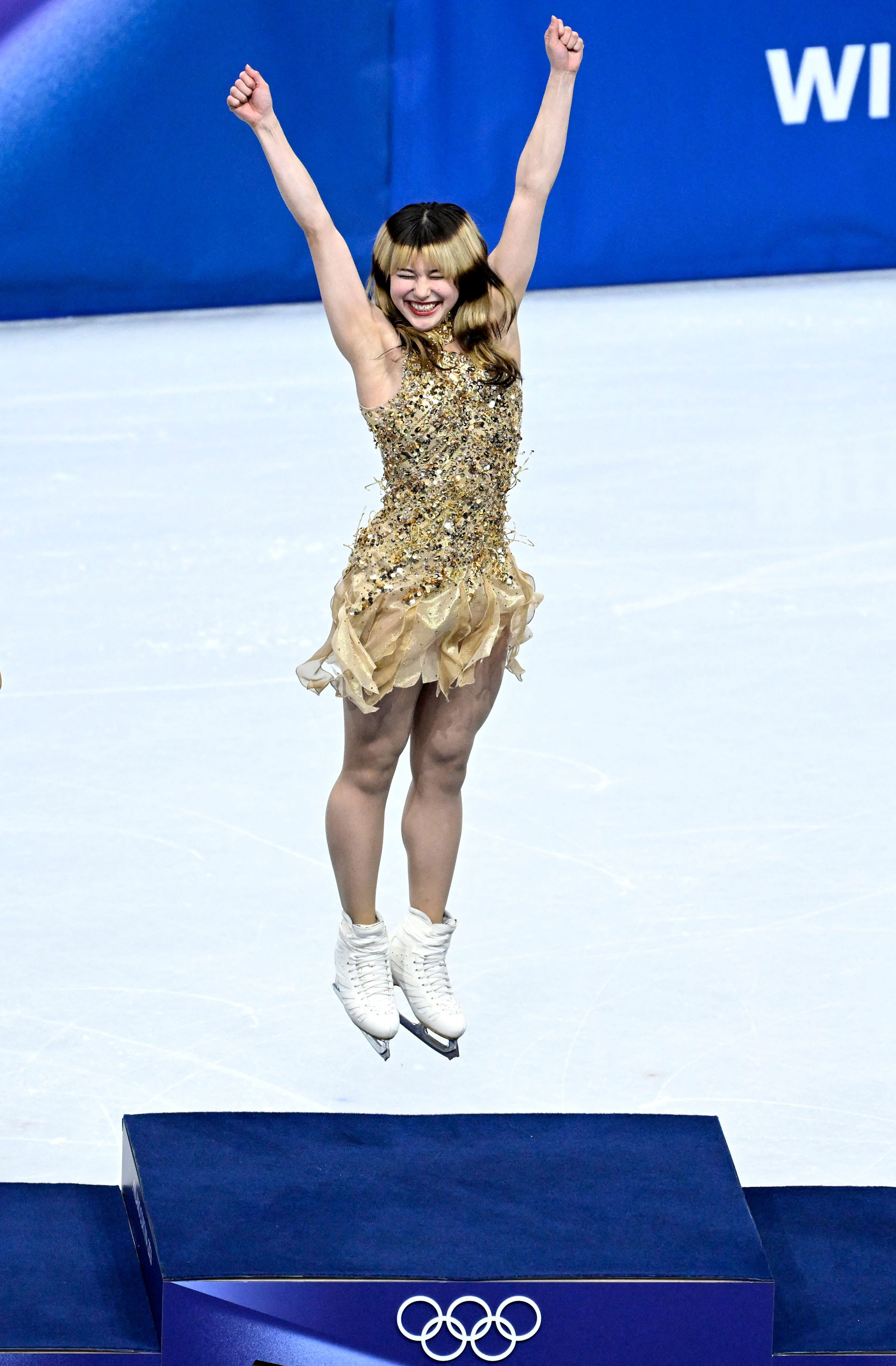 skater winter dress L.A. designer Lisa McKinnon creates U.S. figure skating dresses