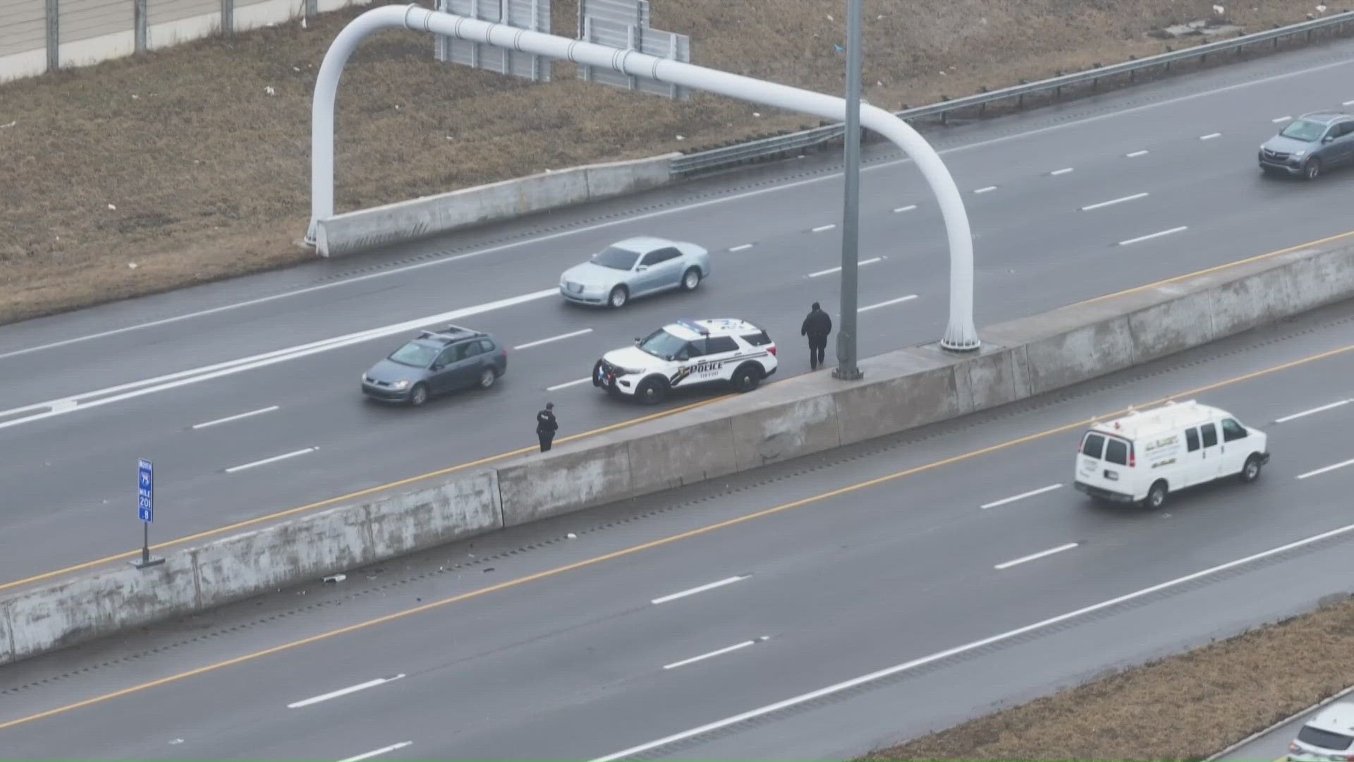 Police: Pedestrian dies after being struck by vehicle while fleeing ...