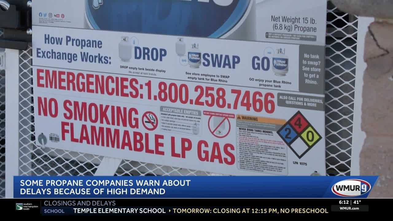 Propane deliveries might be delayed as companies face higher demand