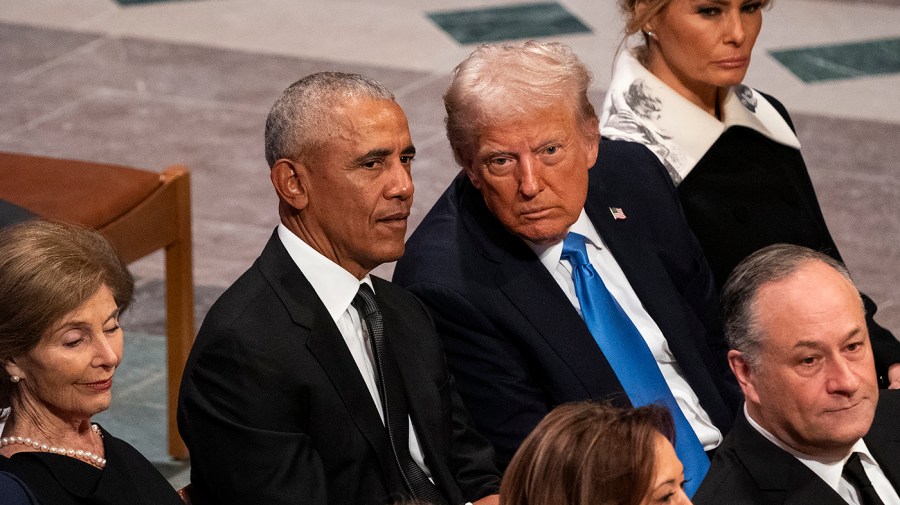 Trump accuses Obama of revealing classified information on aliens