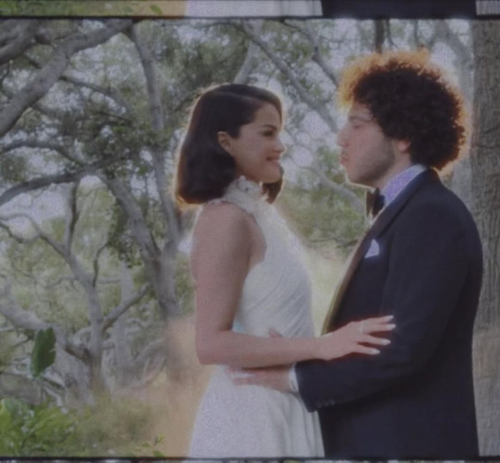 Selena and Benny's intimate wedding pics