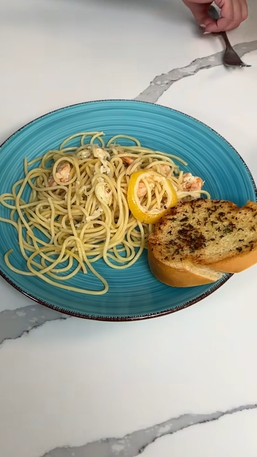 Crockpot shrimp scampi easy dinner recipe