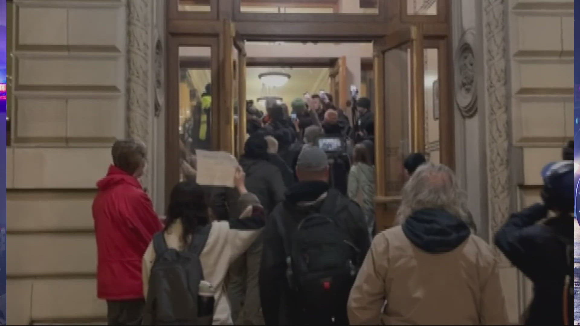 Portland demonstrators confront council over ICE building closure