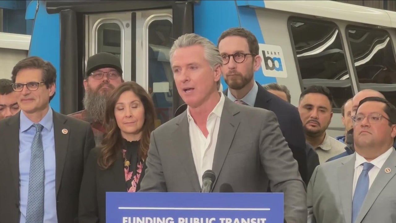 Gov. Newsom announces funding to keep Bay Area transit agencies afloat