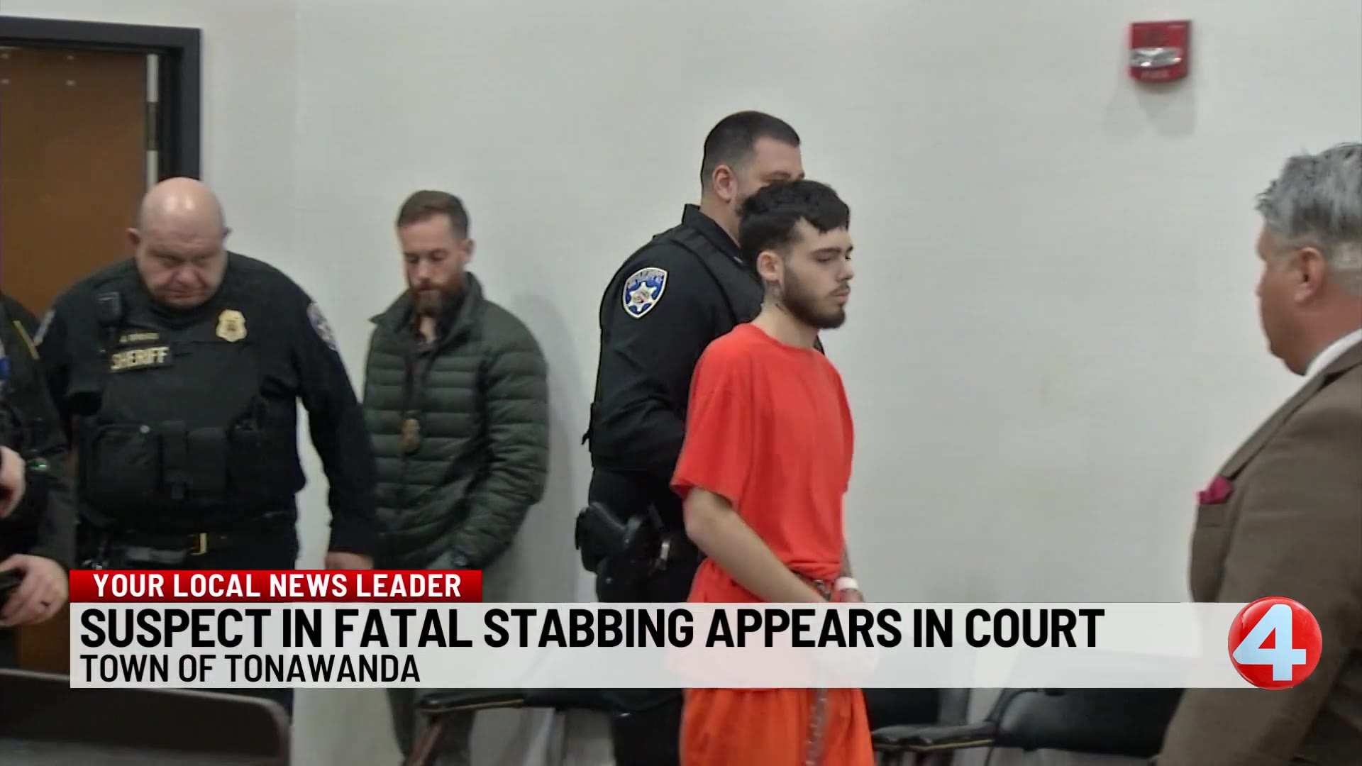 Suspect in fatal stabbing appears in court
