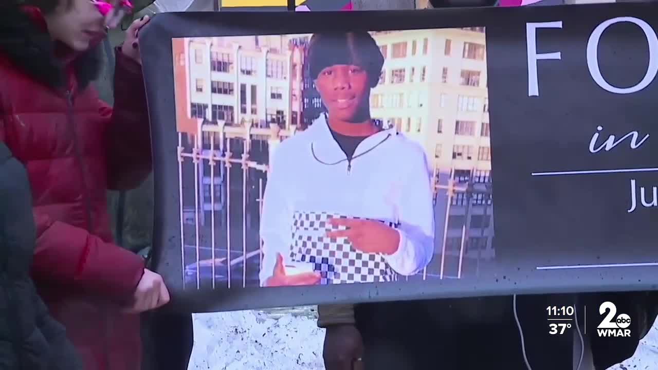 Mother seeks justice in Baltimore police shooting of son