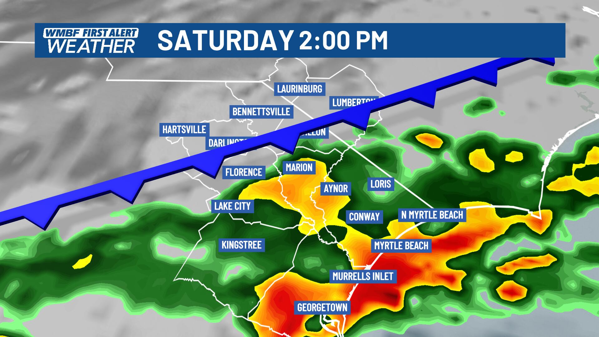 First alert: Warmth peaks Friday ahead of Saturday showers