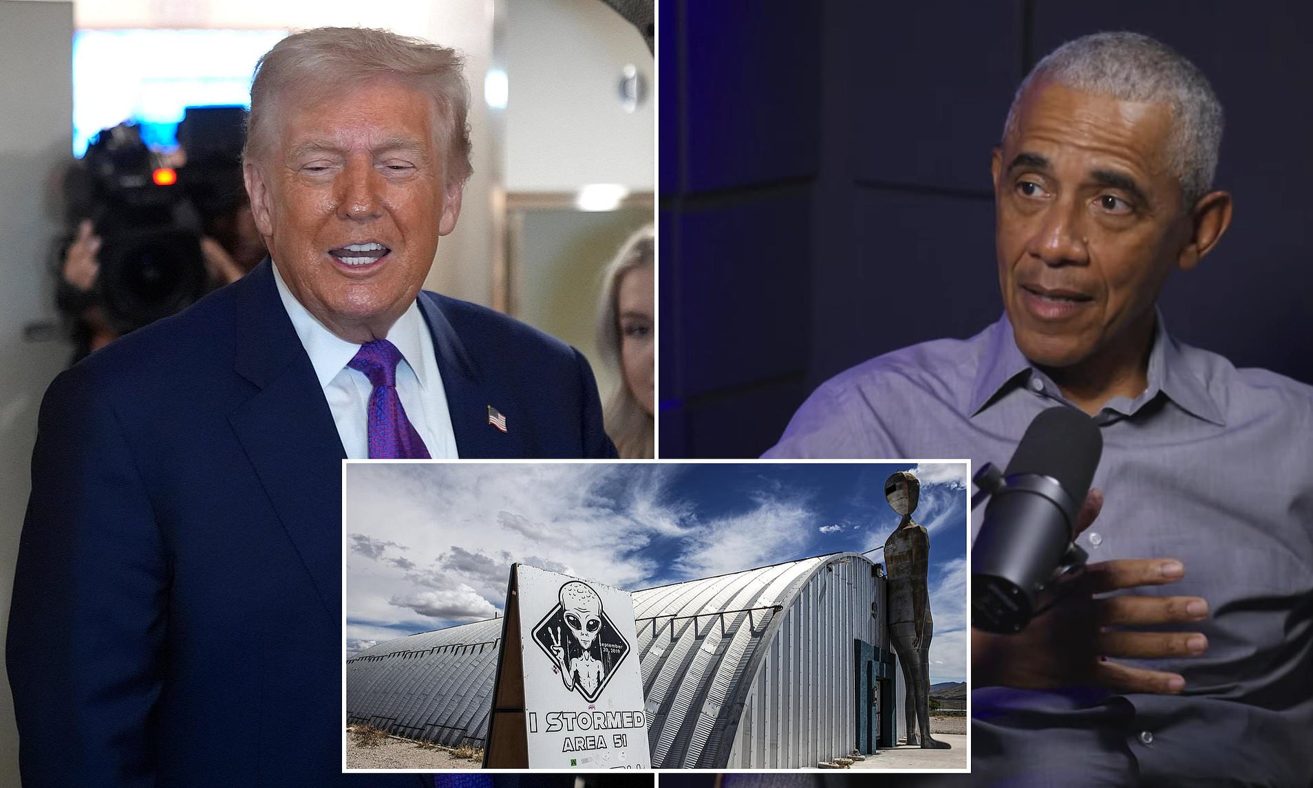 Trump blasts Obama for sharing 'classified' alien secrets: 'Big mistake'
